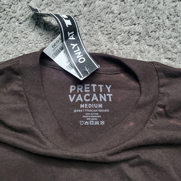 Pretty Vacant Black Graphic T-Shirt - Picture 4 of 4